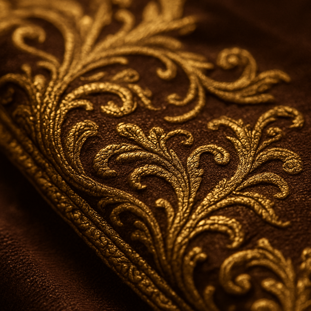 Gold Embroidery Close-up